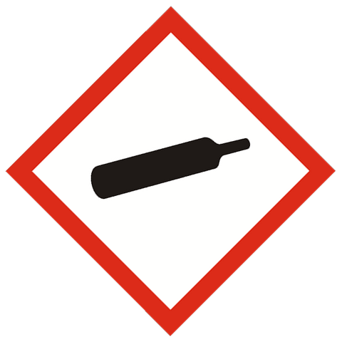 GHS04 Gas Cylinder pictogram