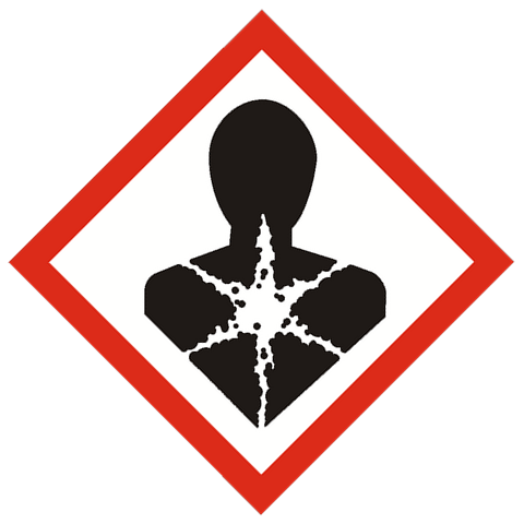 GHS08 Health Hazard pictogram